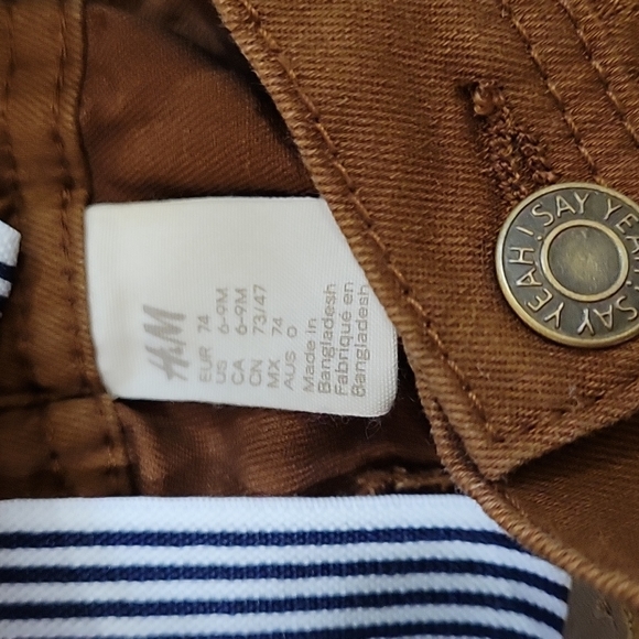 H&M Chino trousers 6-9m - Picture 2 of 4